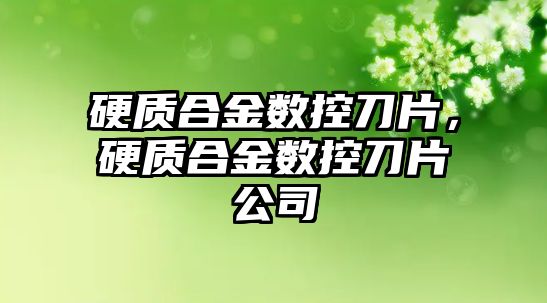 硬質合金數控刀片，硬質合金數控刀片公司